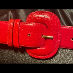 The Ritz 1-1/2” wide 37” long Leather Belt